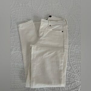 Banana Republic white jeans, 25P